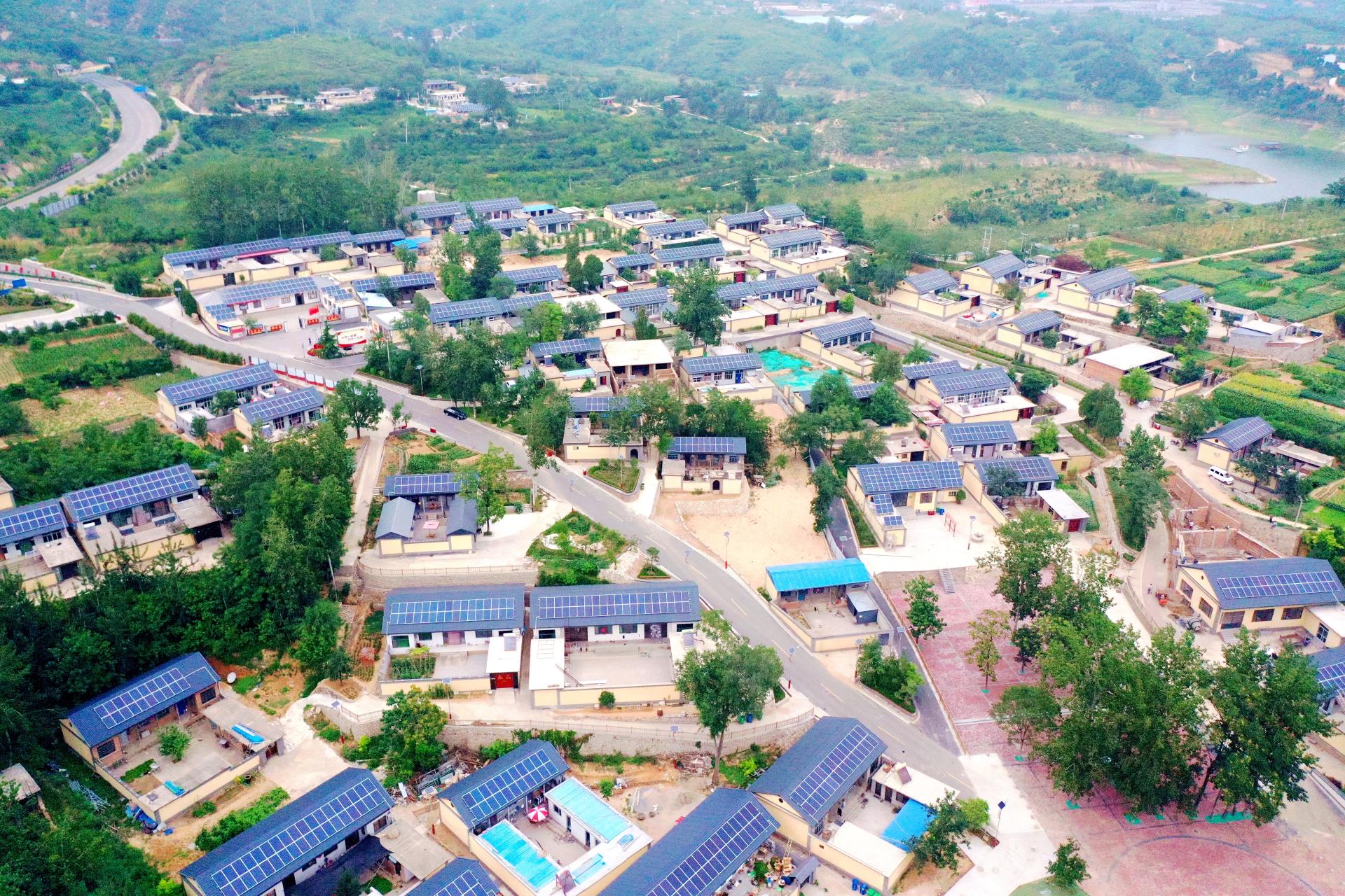 bifa必发集团电气西柏坡北庄光伏示范工程