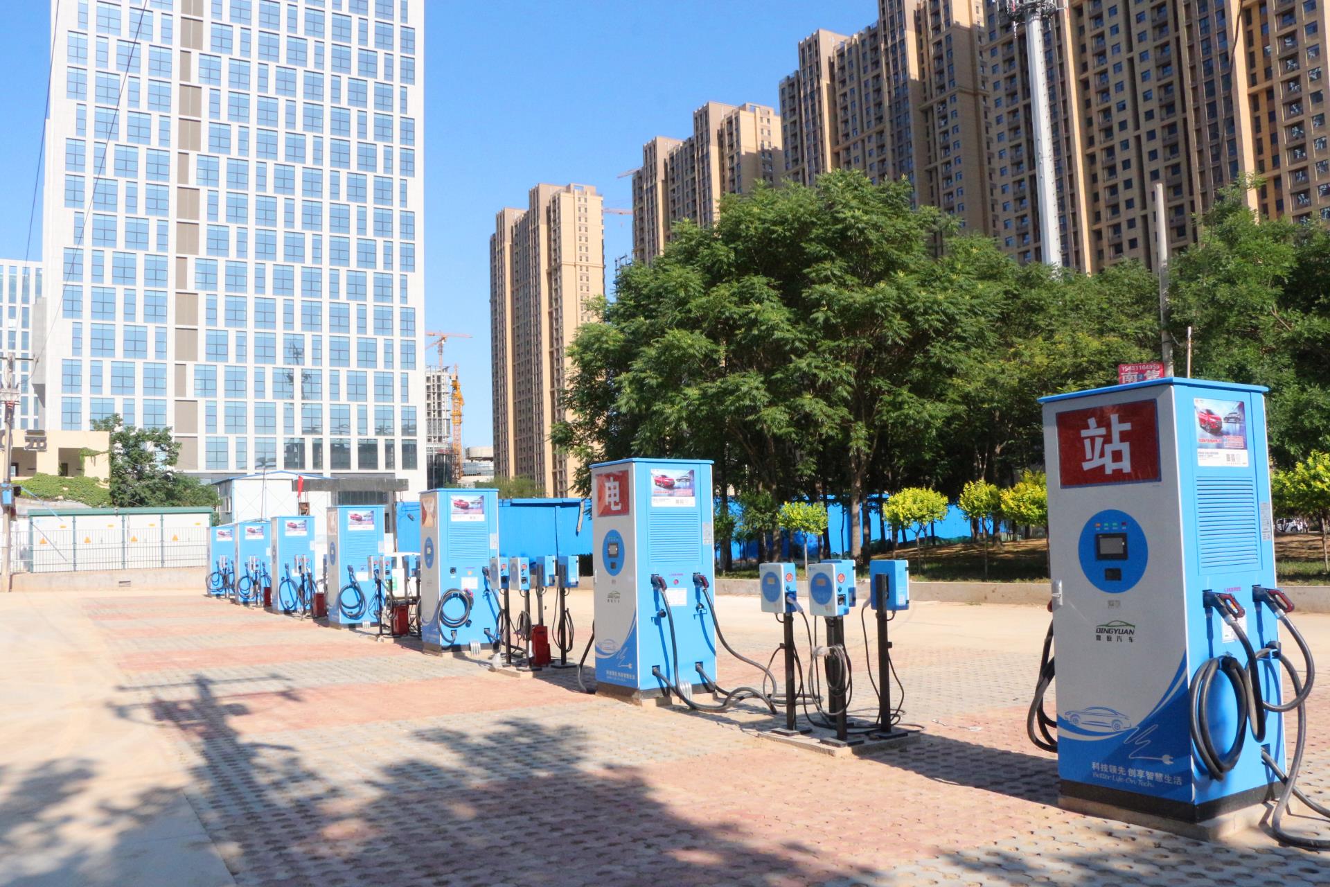 bifa必发集团电气石家庄南焦客运汽车充电站项目